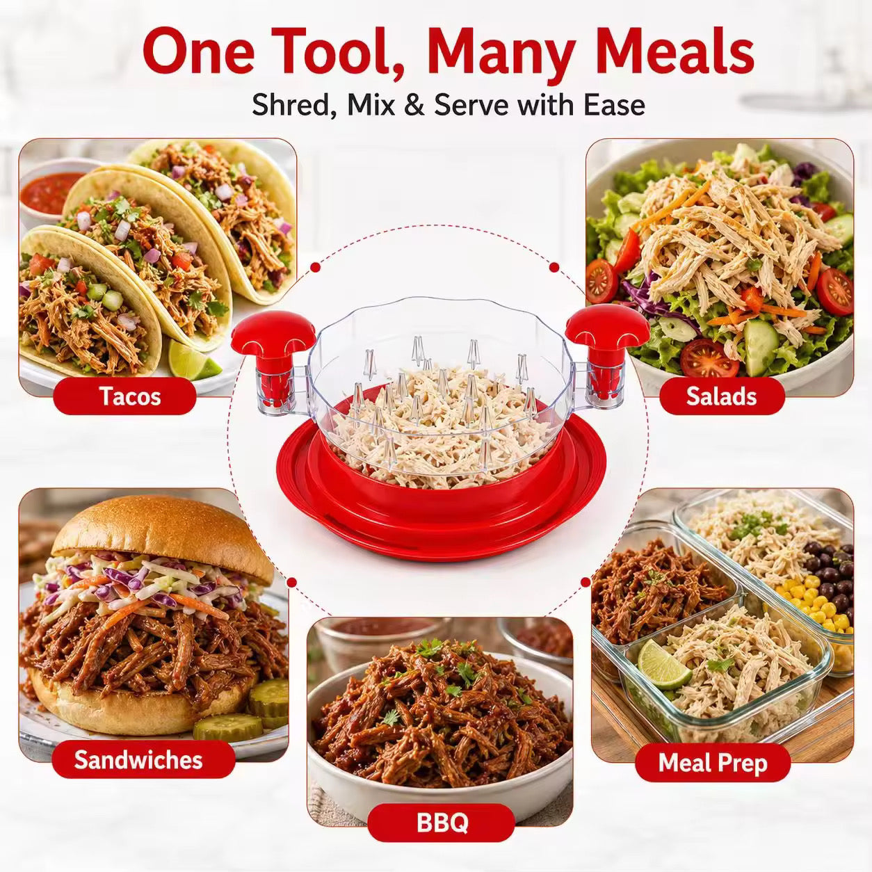 Swisston Chicken Shredder — Premium Meat Shredder Tool