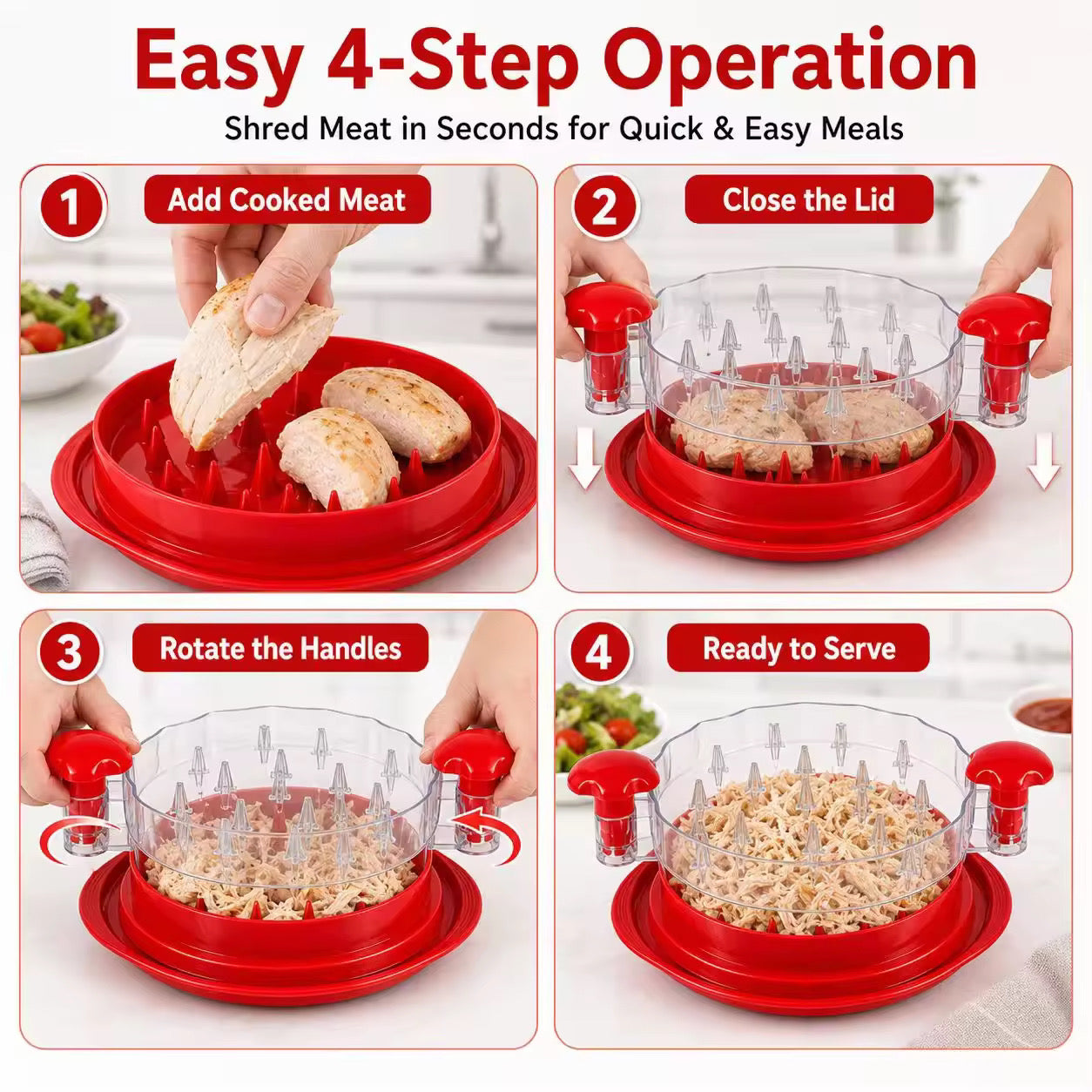 Swisston Chicken Shredder — Premium Meat Shredder Tool