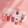 LIQUID CHEEK BLUSH FACIAL NOURISHING BLUSH GEL CREAM WATERPROOF MULTI-PURPOSE EYES&LIPS - MAKEUP BLUSH STICK COSMETICS WITH SPONGE